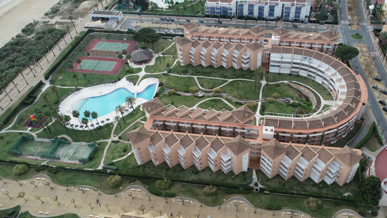 VISTA AEREA DESDE EL CENTRO COMERCIAL